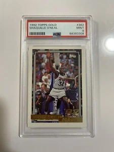 1992 Topps Gold Shaquille O’Neal PSA 9 RC #362 - Picture 1 of 2