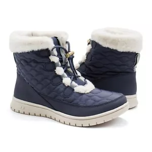Para mujer Ryka bota al tobillo de invierno encuadernada con nieve talla 7,5 - Imagen 1 de 7