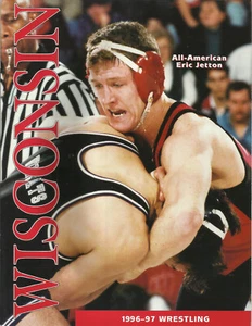 1996-97 Wisconsin Badgers College Wrestling Media Guide - Picture 1 of 1