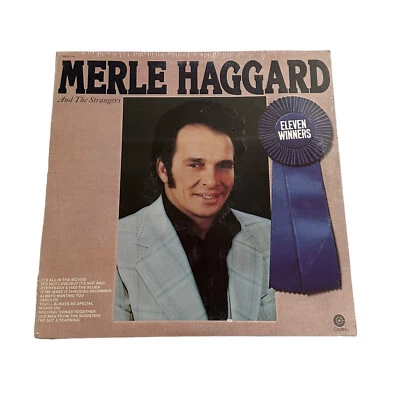 Merle Haggard Eleven Winners LP Vinyl Capitol Records NEW Sealed - Image 1 of 2