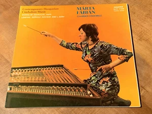 MARTA FABIAN Contemporary Hungarian Cimbalom Music HUNGAROTON LP SLPX 11899 NM - Picture 1 of 3