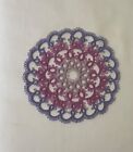 Handmade Tatted Lace Doily