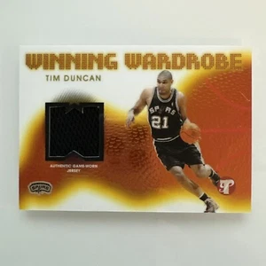CAMISETA TIM DUNCAN 2004 TOPPS PRÍSTINA GANADORA VESTUARIO USADA EN JUEGOS - SPURS - Imagen 1 de 2