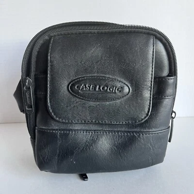 CASE LOGIC Camera Case Media CD Travel Bag Black Adjustable Shoulder Strap - Image 1 of 4