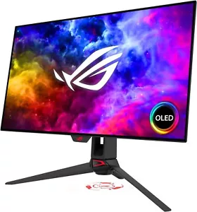 ASUS ROG Swift OLED PG27AQDM Monitor 26,5" 2560x1440 HDR FreeSync 240Hz 0,03ms - Foto 1 di 6