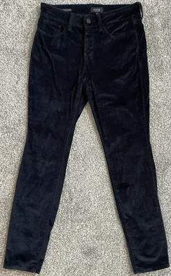 Pantalones de terciopelo NYDJ para mujer talla 0P Ami ajustados tecnología Lift Tuck (C5) Foto 1 de 4