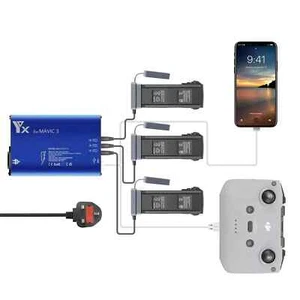 5-in-1 Akku Lade Hub für DJI Mavic 3 Smart Balance Multi Charger Adapter - Bild 1 von 6
