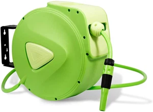 Schlauchaufroller Wasserschlauchaufroller 20 + 2m  180° drehbar Wandschlauchbox - Bild 1 von 10