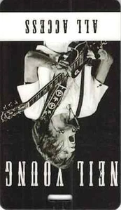 Neil Young Backstage Pass Black All Access Laminat Variante - Bild 1 von 1