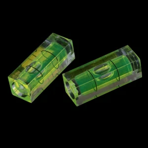2Pcs rectangular cube spirit level bubble measuring level ruler detector too.l8 - Bild 1 von 8
