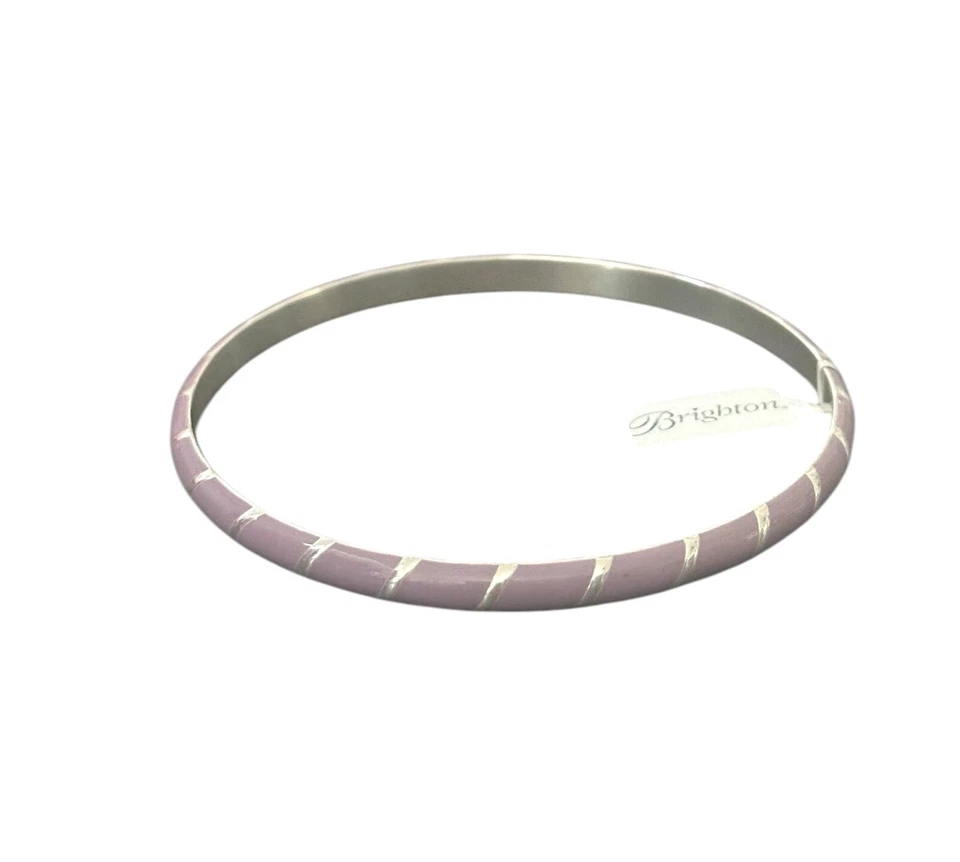 Brazalete Brazalete Brighton BLOSSOM HILL ROGUE HILL - Lavanda - Rayas Plateadas - Delgado Foto 1 de 1