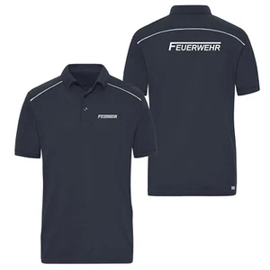 Poloshirt Reflect Feuerwehr Dienstkleidung Hamburg - Bild 1 von 3