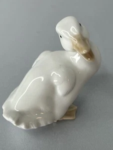 Lladro Daisa NAO Porzellan Figur einer weißen Ente, Entlein Hand Made in Spain - Bild 1 von 10