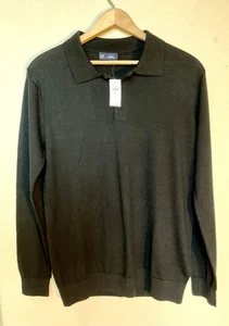 Suéter negro lavable a máquina GAP 100 % extra fino *NUEVO* LANA MERINO XS - Imagen 1 de 12