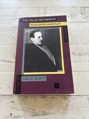 The Collected Poems of Marsden Hartley 1904–1943 1987 Black Sparrow Press PB - Image 1 of 4
