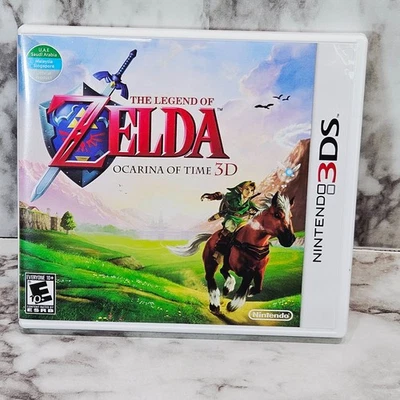 The Legend of Zelda Ocarina of Time 3D Nintendo 3DS Game Action 2011 Everyone - Image 1 of 4