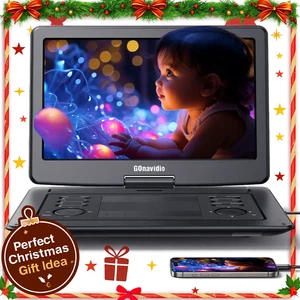 19" Full HD 1080P Tragbarer DVD Player 16" Großbild HDMI 6 Stunden Akku USB CD - Bild 1 von 13