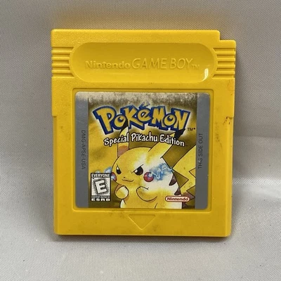 Pokémon Yellow Version Special Pikachu Edition Nintendo Game Boy 1999 Cartridge - Image 1 of 4