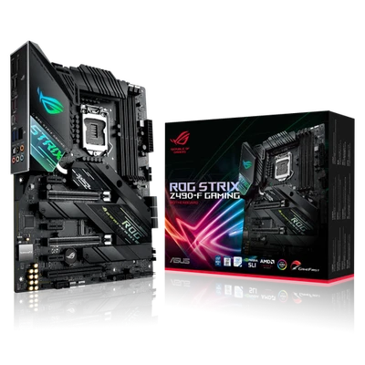 ASUS ROG STRIX Z490-F GAMING LGA 1200 Motherboard - Image 1 of 4
