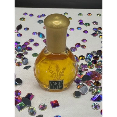 Mini perfume Coty Vanilla Fields 1/8 oz 3,7 ml botella de salpicaduras vintage de los años 90 Foto 1 de 3