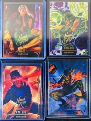 2024 Marvel Masterpieces Nahuel Grego Gold Signature Tier 3 Set! Cards 64-81!! - Image 1 of 4