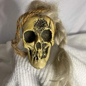 1967 VINTAGE RANDOTTI SKULL 829A THE HAIRY ONE 4" DISNEY SOUVENIR Glows in Dark - Picture 1 of 18