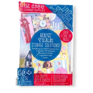 Do Crafts Creativity Magazine New Year Crafts & Gifts Buttons Decoupage Stamps - Picture 1 of 3