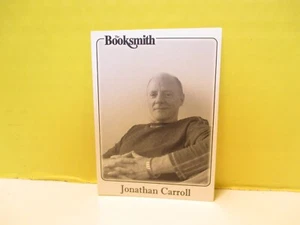 Booksmith Author Trading Card #1060 JONATHAN CARROLL 2008 for THE GHOST IN LOVE - Imagen 1 de 2