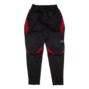 KAPPA Mens Track Pants Black Tapered S W22 L27 - Picture 1 of 6