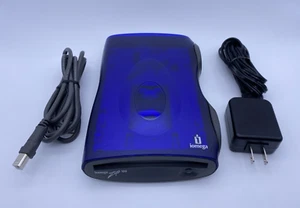 Iomega Zip 100 USB Powed External Drive Z100USBNC W/ USB CORD + ADAPT FREE S/H - Photo 1/9
