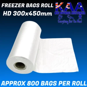 HD Freezer Bag Roll 300x450mm, Meat & Produce Roll, Butchers Freezer Bags - Picture 1 of 3
