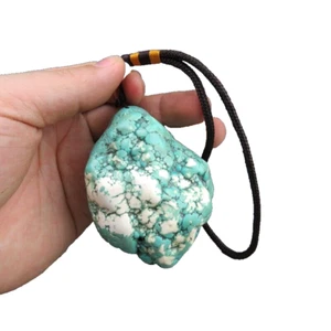 Chinese old jade,collectibles,turquoise,original stone,Waist pendant,pendant N56 - Picture 1 of 5
