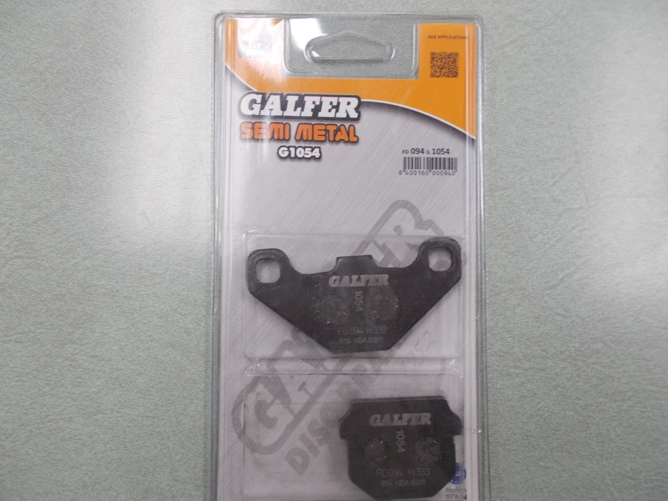 GALFER SEMI METALLIC BRAKE PADS FD094G1054 — 第 1/1 张图片