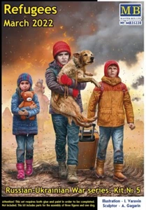 Master Box 35228 Russian-Ukrainian War series, № 5. Refugees, March 2022 1/35 - Picture 1 of 2