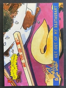 1995 Fleer Ultra MTV Animation Beavis and Butthead Get Out Of My Restaurant #66 - Imagen 1 de 2