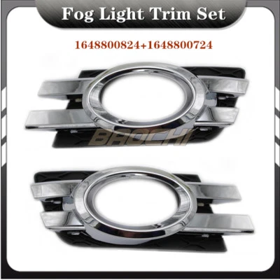 Fog Light Trim Set Fits for 07-09 Mercedes Benz GL450 2008-09 GL550 Left & Right - Image 1 of 4