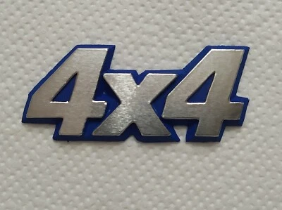 Targhetta Logo Stemma scritta laterale per FIAT PANDA 4X4 141 141a old vintage - Image 1 of 3