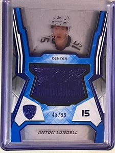 Anton Lundell /99 2021-22 SPx Finite Rookies Platinum  #F-50 Rookie RC - Picture 1 of 2