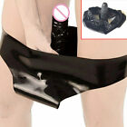 Wearable Underwear Panties 9cm Plug Chastity Belt Device Female Bondage BDSM