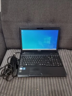 H1691 Toshiba Satellite C660-125 15.6" Intel T3500 2.1GHz 3GB RAM 320GB HDD W 10 - Image 1 of 4