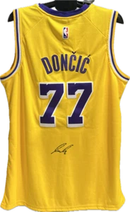 Luka Doncic Siged Autographed Los Angeles Lakers Jersey JSA Authentic - Picture 1 of 5