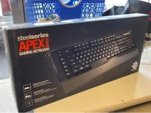 BRANDNEUE SteelSeries APEX [RAW] 64144 Kabelgebundene USB Gaming Tastatur - Bild 1 von 4