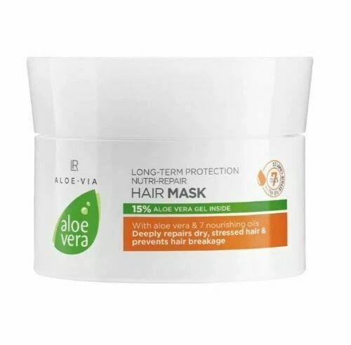 LR 15% Aloe Vera Nutri-Repair Mascarilla Capilar, 200 ml, Nueva y EMBALAJE ORIGINAL Foto 1 de 1