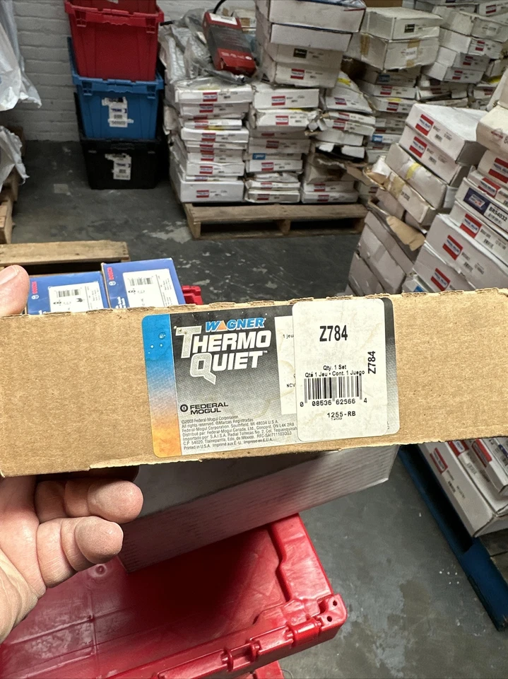 Juego de zapatas de freno de estacionamiento traseras Wagner Z784 ajuste directo OEM especificaciones repuesto nuevo Foto 1 de 1