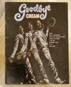 Cream - Goodbye Cream - VG+ Guitar Tablature Book 1969 Classic Rock UK - Picture 1 of 4