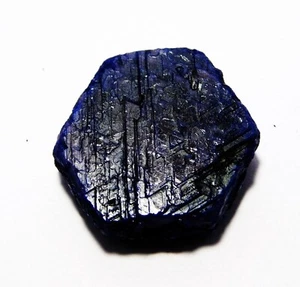 Esemplare zaffiro blu enorme naturale 149,40 ct pietra preziosa trattata grezza certificata - Foto 1 di 9