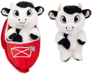Juguete de peluche para pañales de vaca bebés de 9,5 pulgadas. Nuevo con etiquetas - Imagen 1 de 2
