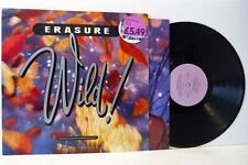 ERASURE wild (1st uk press) LP VG+/VG+, STUMM 75, vinyl, album, with inner, 1989
