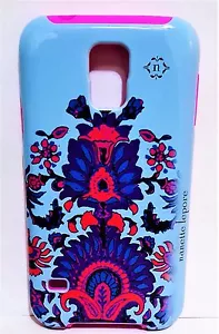 Nanette Lepore Case for Samsung Galaxy S5 Blue/Pink/Purple Design ( BRAND NEW) - Picture 1 of 5