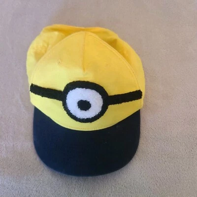 Minions 18 Meses 4Y Niño Pequeño Amarillo Gorra Snapback Foto 1 de 4